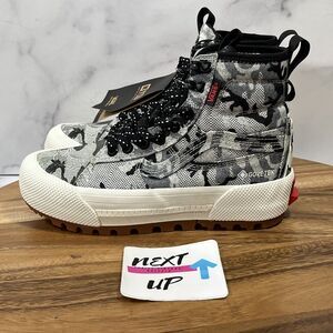 NEW VANS Sk8-Hi MTE 3 GORE-TEX Snow Camo Skate Sk8 Hi Sneaker Boots GTX Womens 5